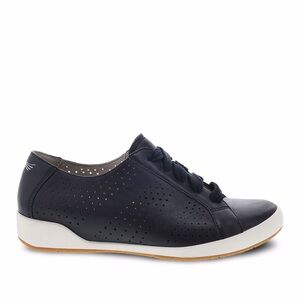 Dansko Orli Nappa Leather Sneakers - Black - Size 40/US10